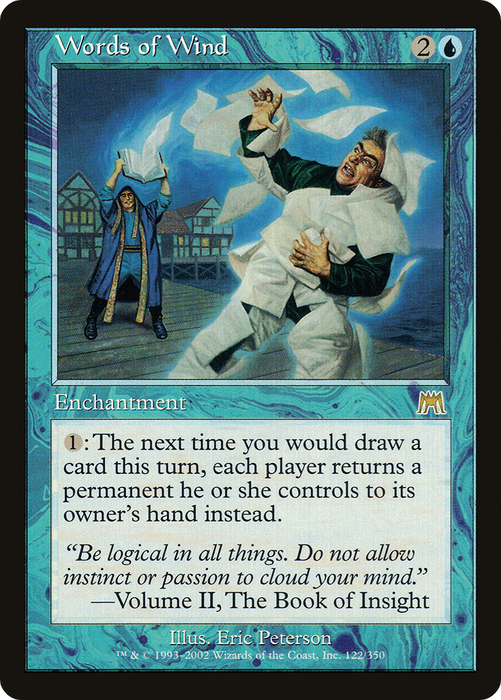 Words of Wind (ONS-122) - rare - Foil