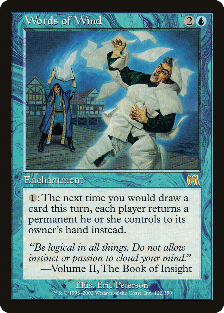 Words of Wind (ONS-122) - rare - Foil