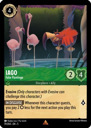 Iago - Fake Flamingo (79/204) - Rare