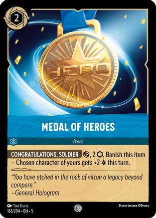 Medal of Heroes (165/204) - Common