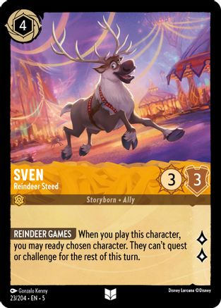 Sven - Reindeer Steed (23/204) - Uncommon