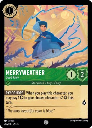 Merryweather - Good Fairy (76/204) - Common