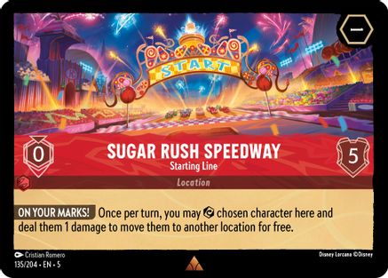 Sugar Rush Speedway - Starting Line (135/204) - Rare