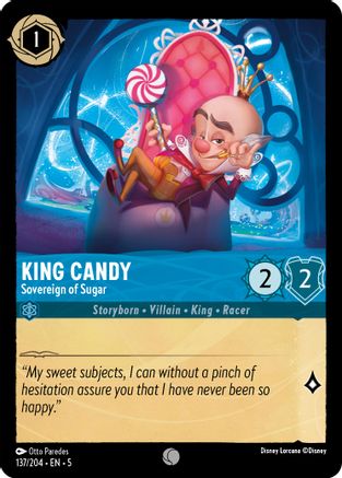 King Candy - Sovereign of Sugar (137/204) - Common