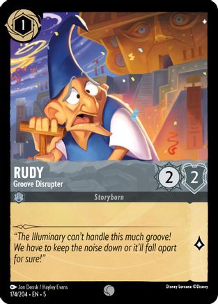 Rudy - Groove Disrupter (174/204) - Common