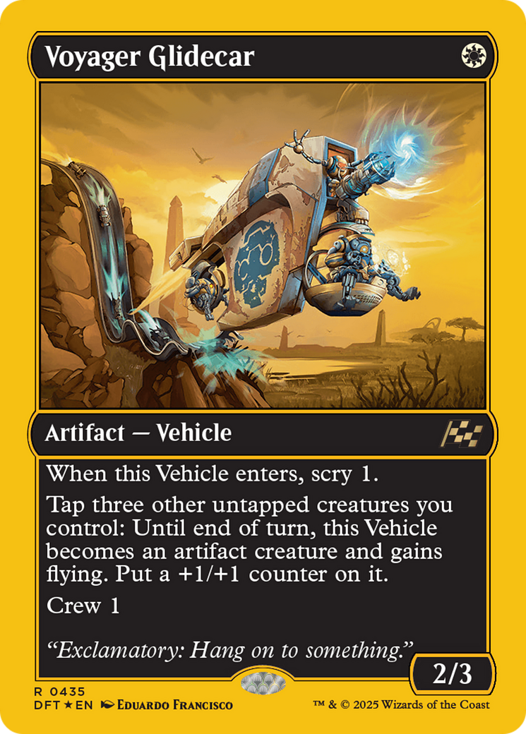 Voyager Glidecar (DFT-435) - rare - Foil
