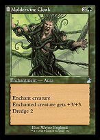 Moldervine Cloak (RVR-352) - uncommon: (tombstone) - Foil