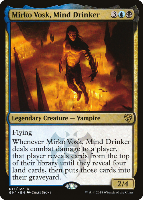 Mirko Vosk, Mind Drinker (GR1-017) - rare