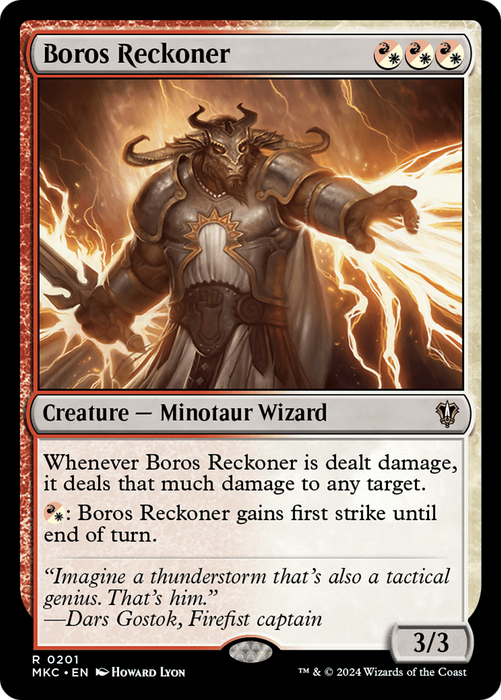 Boros Reckoner (MKC-201) - rare