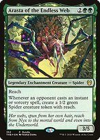 Arasta of the Endless Web (UMP-352) - rare: (enchantment) - Foil