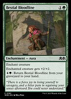 Bestial Bloodline (WOE-162) - common - Foil