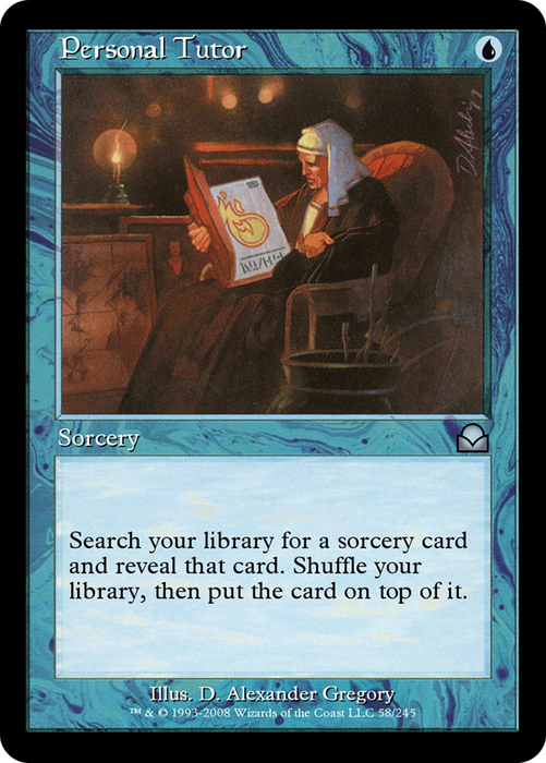 Personal Tutor (ME2-058) - uncommon - Foil