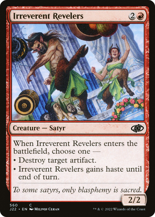 Irreverent Revelers (J22-560) - common