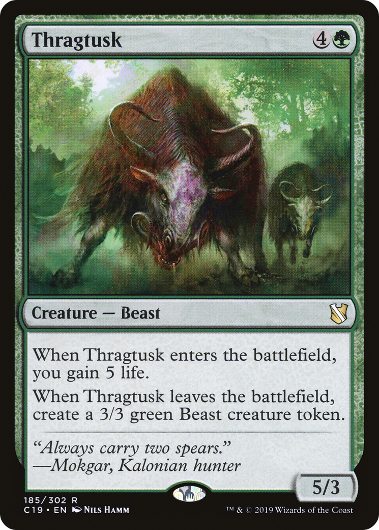 Thragtusk (C19-185) - rare