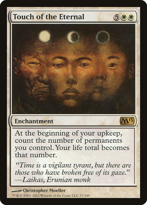 Touch of the Eternal (M13-037) - rare - Foil