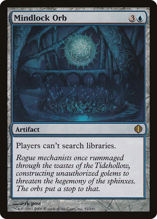 Mindlock Orb (ALA-051) - rare