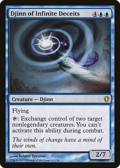 Djinn of Infinite Deceits (C13-041) - rare