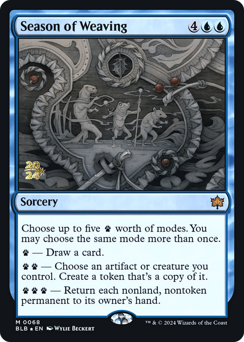Season of Weaving (PRE-68S) - mythic - Foil