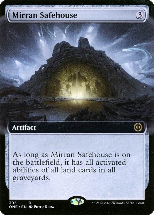 Mirran Safehouse (ONE-395) - rare: (Extended Art)