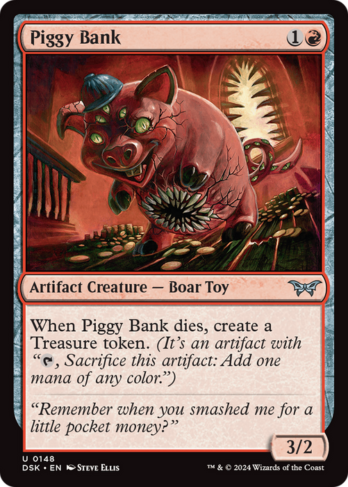 Piggy Bank (DSK-148) - uncommon - Foil