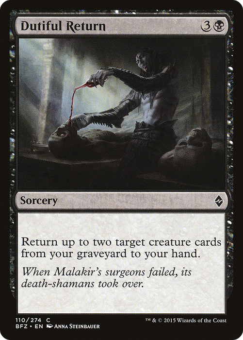 Dutiful Return (BFZ-110) - common