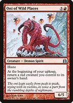 Oni of Wild Places (CMD-130) - uncommon