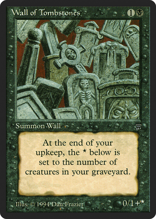 Wall of Tombstones (LEG-129) - uncommon