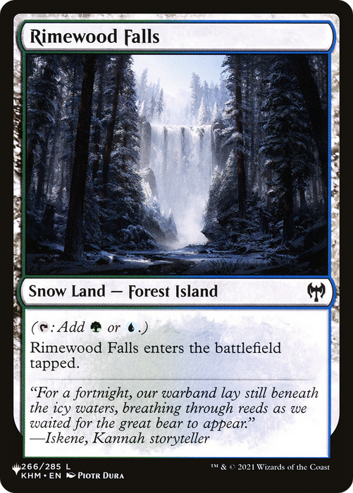 Rimewood Falls (LIST-KHM-266) - common: (snow)