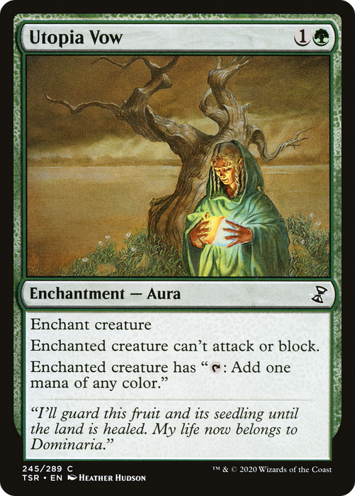 Utopia Vow (TSR-245) - common - Foil