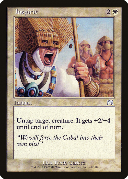 Inspirit (ONS-041) - uncommon - Foil
