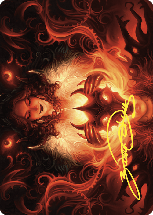 Witch's Mark // Witch's Mark (AWOE-021) - common (Borderless) - Foil