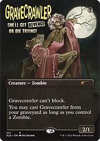 Gravecrawler (SLD-231) - rare (Borderless)