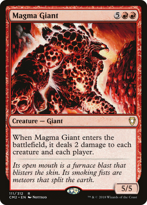 Magma Giant (CM2-111) - rare
