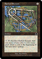 Barbed Sextant (ME2-204) - common - Foil