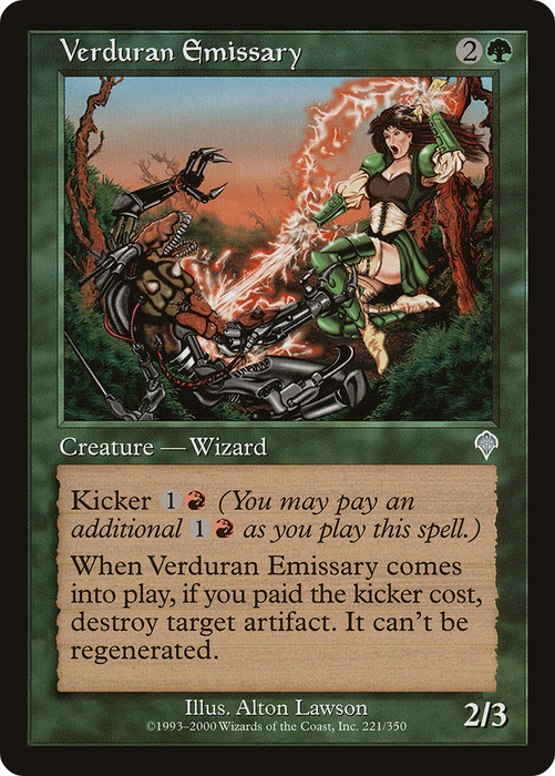 Verduran Emissary (INV-221) - uncommon - Foil