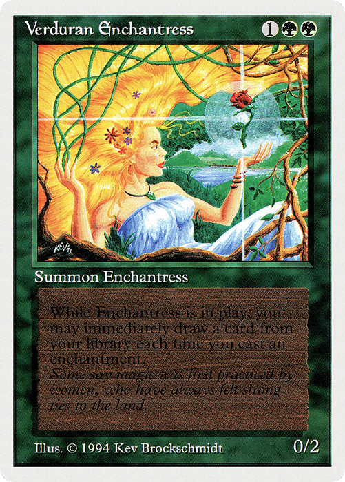 Verduran Enchantress (SUM-223) - rare