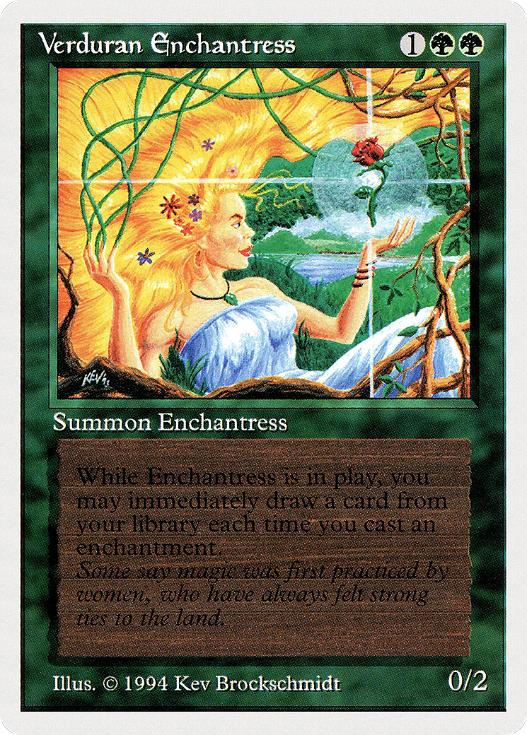 Verduran Enchantress (SUM-223) - rare