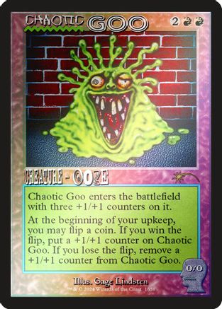 Chaotic Goo (Rainbow Foil) (SLD-1658) - rare - Foil