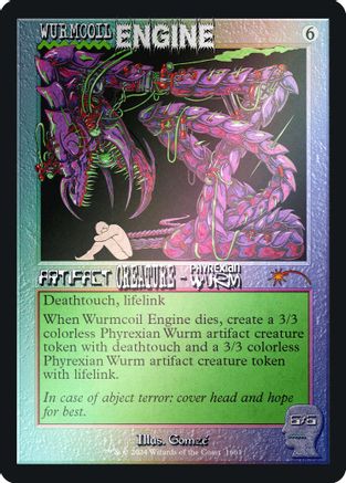 Wurmcoil Engine (Rainbow Foil) (SLD-1661) - mythic - Foil