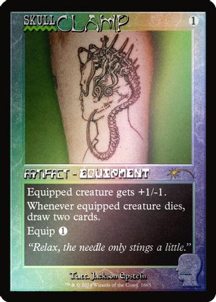 Skullclamp (Rainbow Foil) (SLD-1663) - rare - Foil