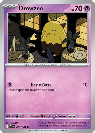 Drowzee (016/064) - SSF  - Common