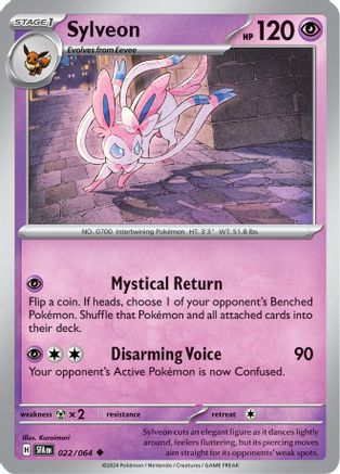 Sylveon (022/064) - SSF  - Uncommon - Reverse Holofoil