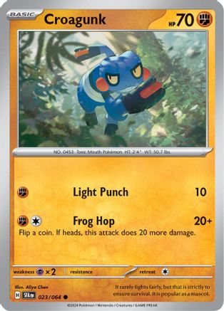 Croagunk (023/064) - SSF  - Common