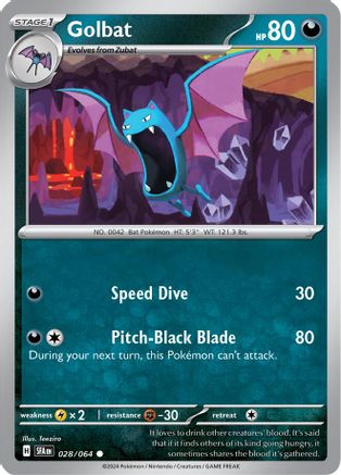 Golbat (028/064) - SSF  - Common