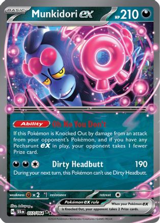 Munkidori ex (037/064) - SSF  - Double Rare - Holofoil
