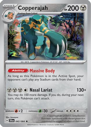 Copperajah (042/064) - SSF  - Rare - Holofoil