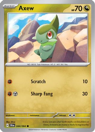 Axew (044/064) - SSF  - Common - Reverse Holofoil