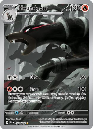 Houndoom (066/064) - SSF  - Illustration Rare - Holofoil
