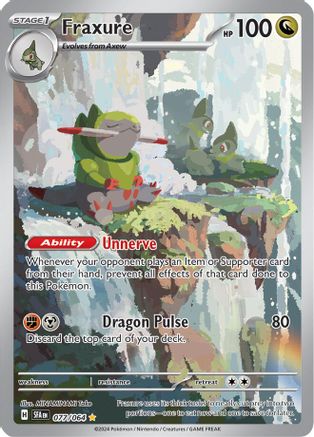 Fraxure (077/064) - SSF  - Illustration Rare - Holofoil