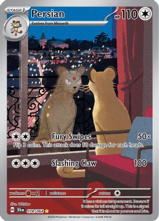 Persian (078/064) - SSF  - Illustration Rare - Holofoil